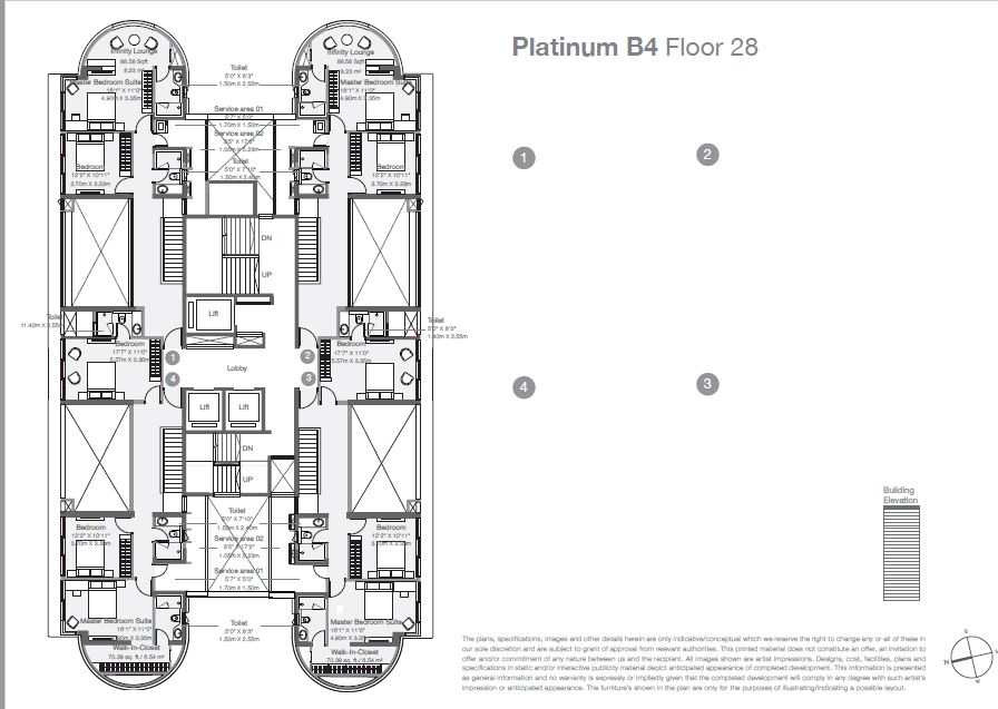 Godrej Platinum B4 Floor 28