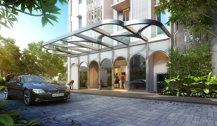 Lodha Bel Air Entrance
