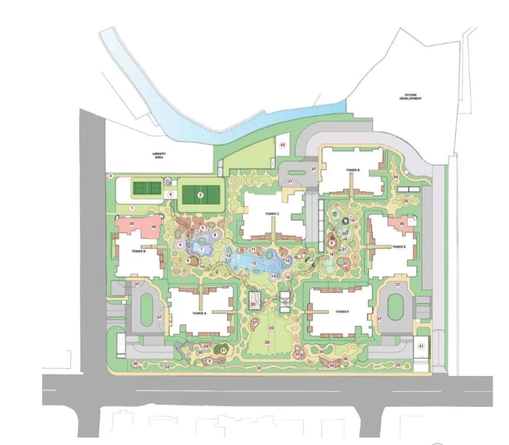 Lodha Bel Air Master Layout