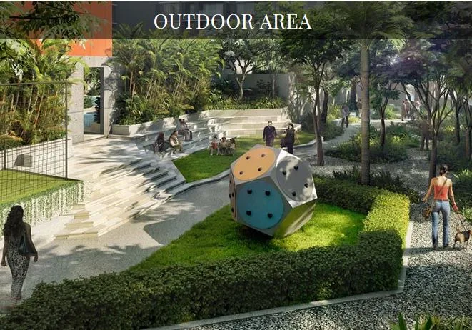 Kalpataru Magnus Outdoor Area