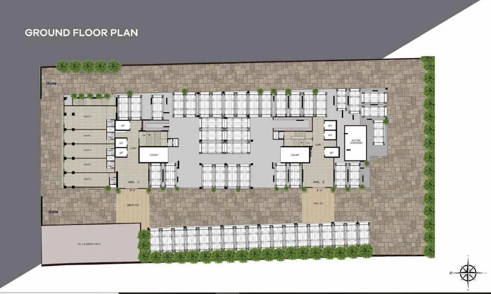 Chandak Stella Ground Floor Plan
