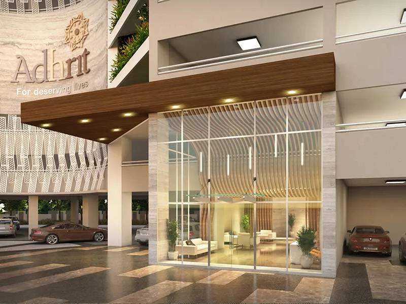 Adhrit Majestic Entrance Lobby