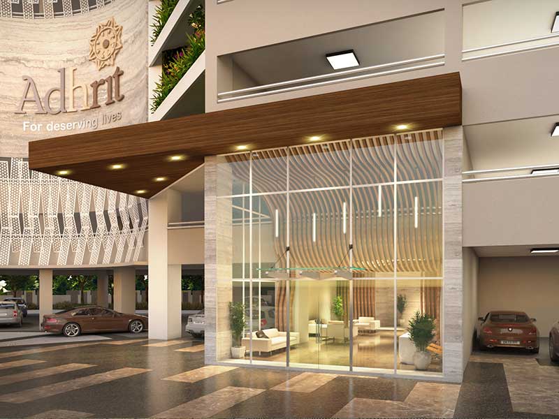 Adhrit Majestic Entrance Lobby