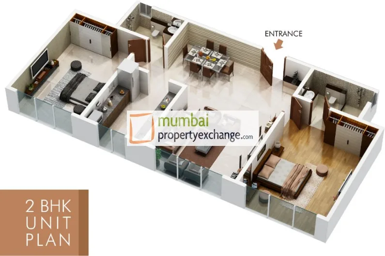 2BHK_plan