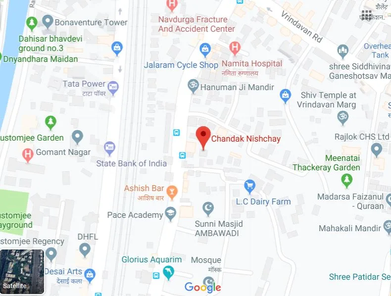 Chandak Nishchay Location Map