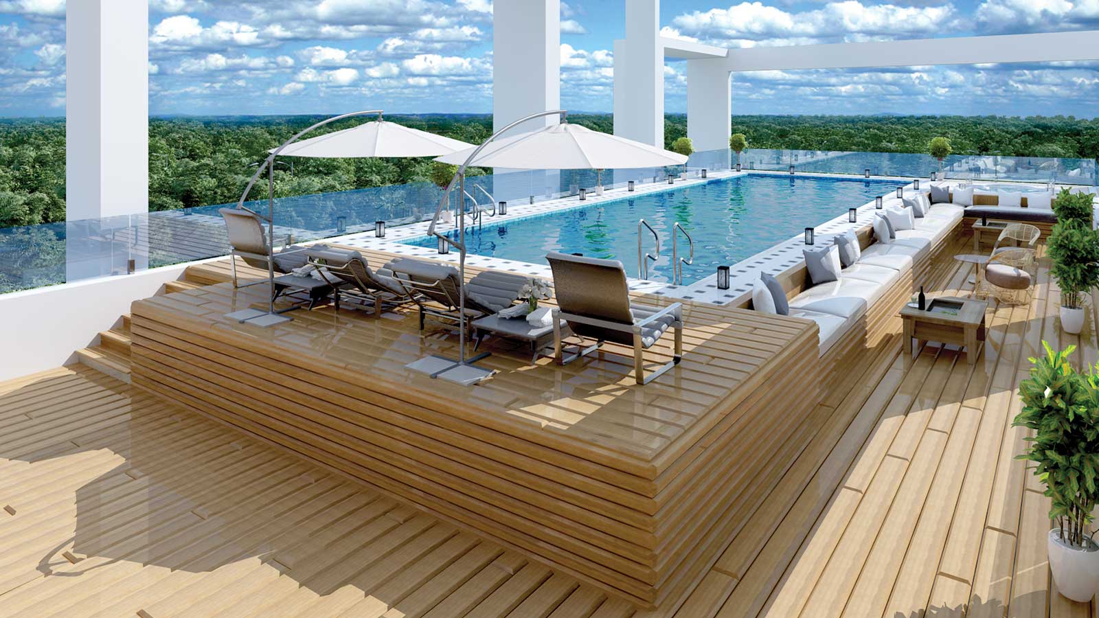 Intelligentia Roof Top Swimming Pool