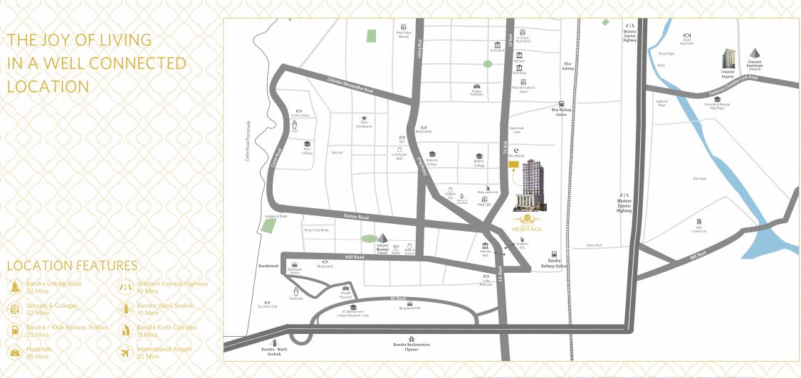 Crescent Heritage Location Connectivity