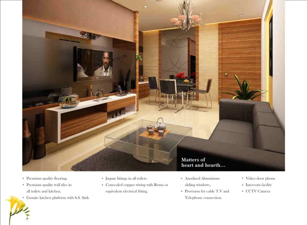 Raj Florenza Interior Amenities