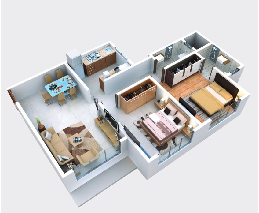 Thakur Aspire 2BHK