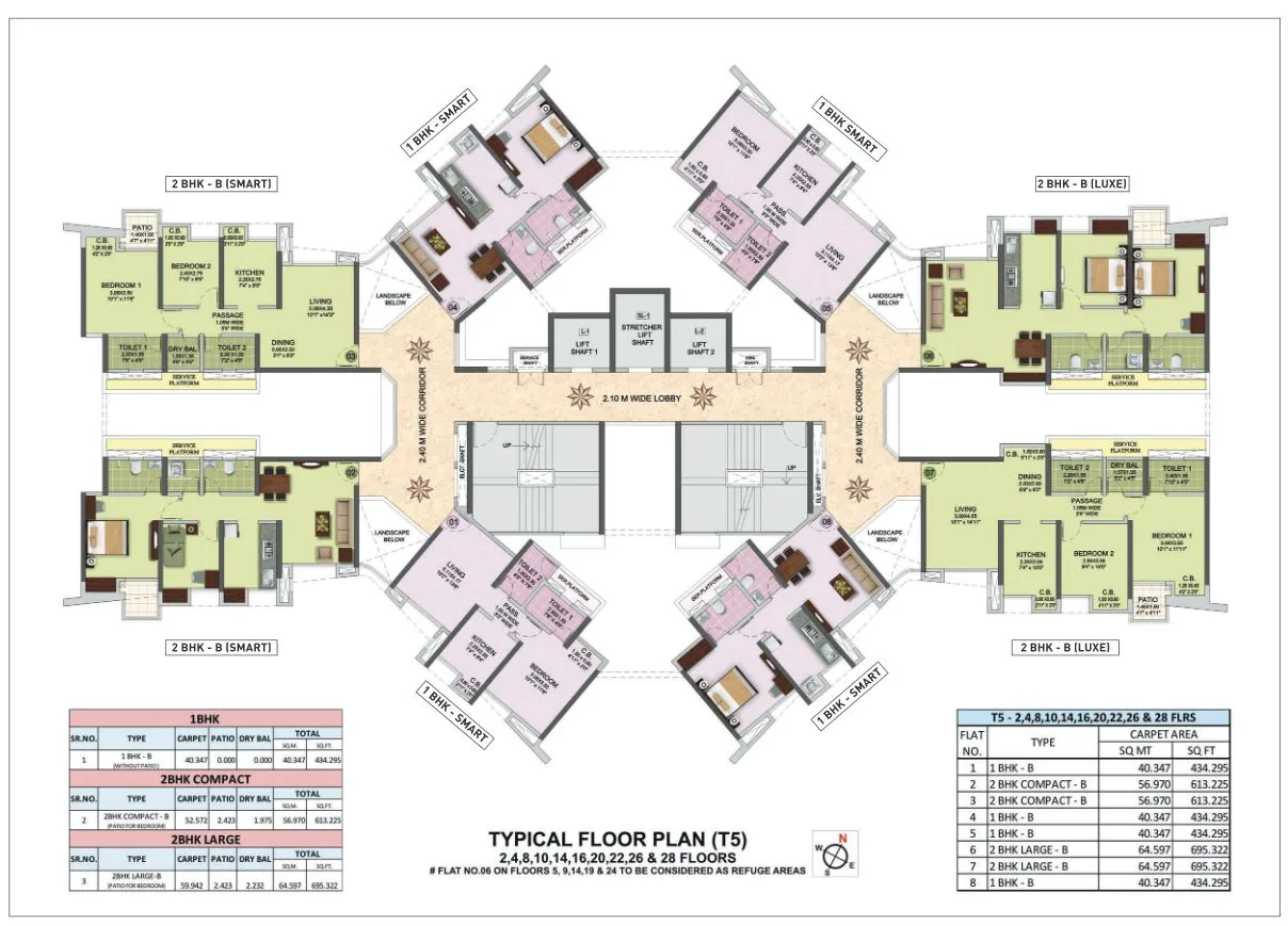 City Reserva Typical Floor Plan T5 - 2