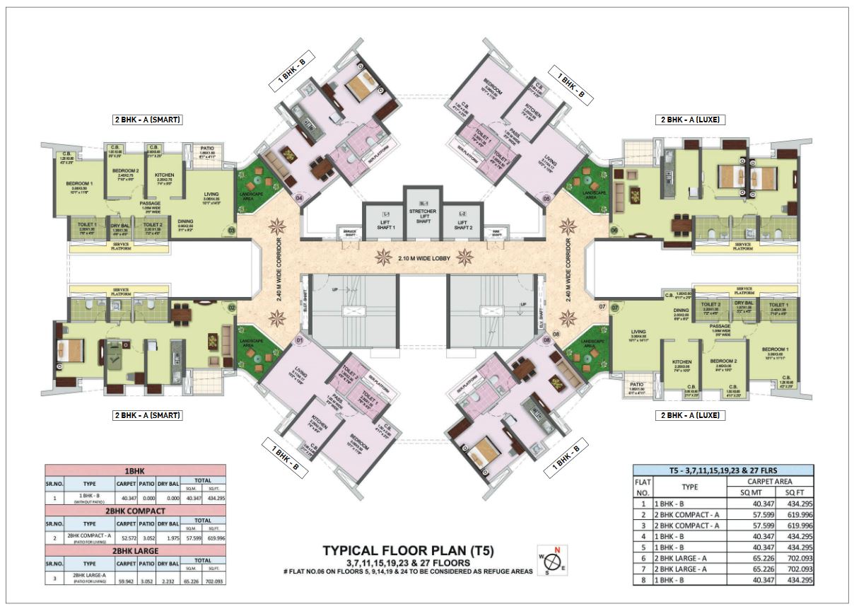 City Reserva Typical Floor Plan T5 - 3