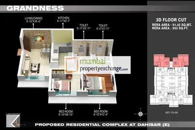 1 BHK Grandness, Dahisar East — for Sale — photo 5 thumbnail