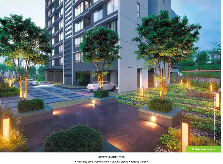 2BHK Flats on Rent in Mahindra Roots, Kandivali East