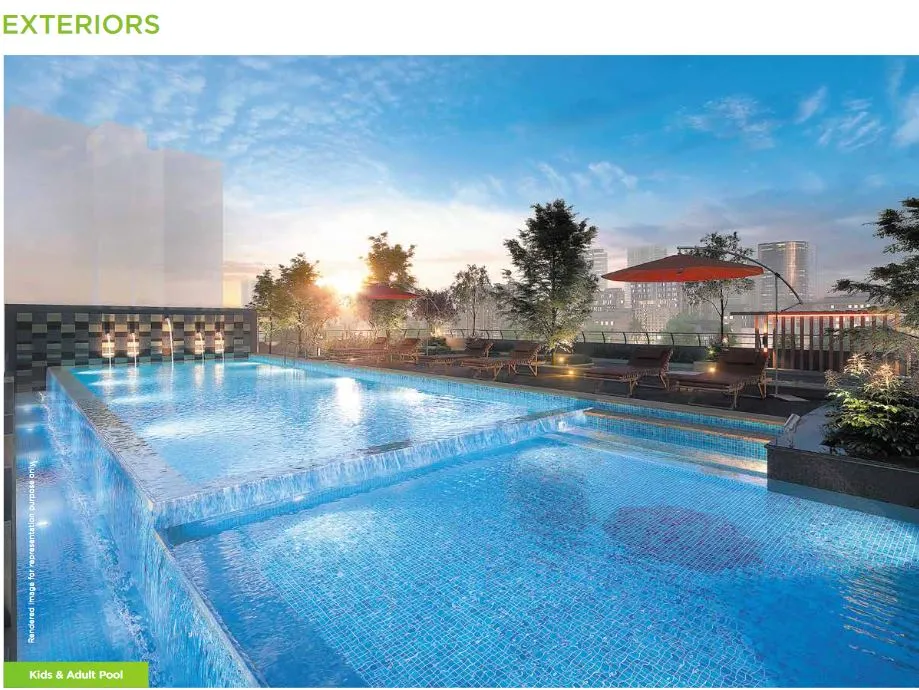 2BHK Flats on Rent in Mahindra Roots, Kandivali East