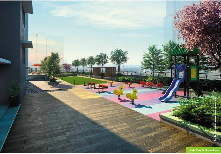 2BHK Flats on Rent in Mahindra Roots, Kandivali East