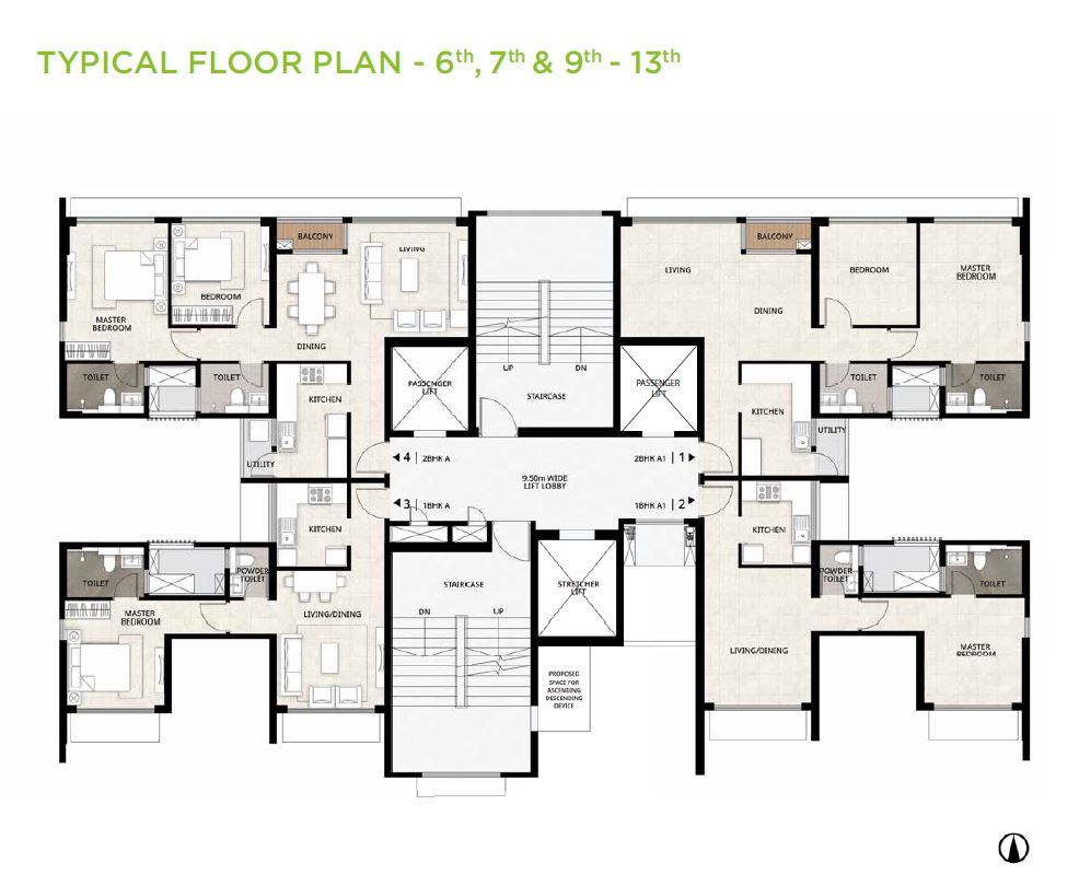 Mahindra Lifesapces Roots Typical Plan-1