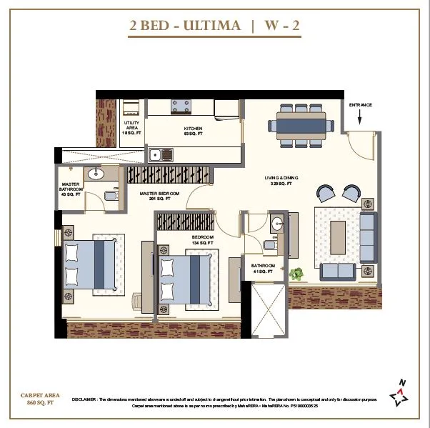 2BHK Ultima W2