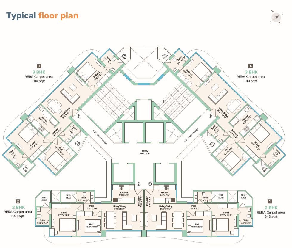 24925_oth_Marathon_Millennia__Typical_Floor_Plan