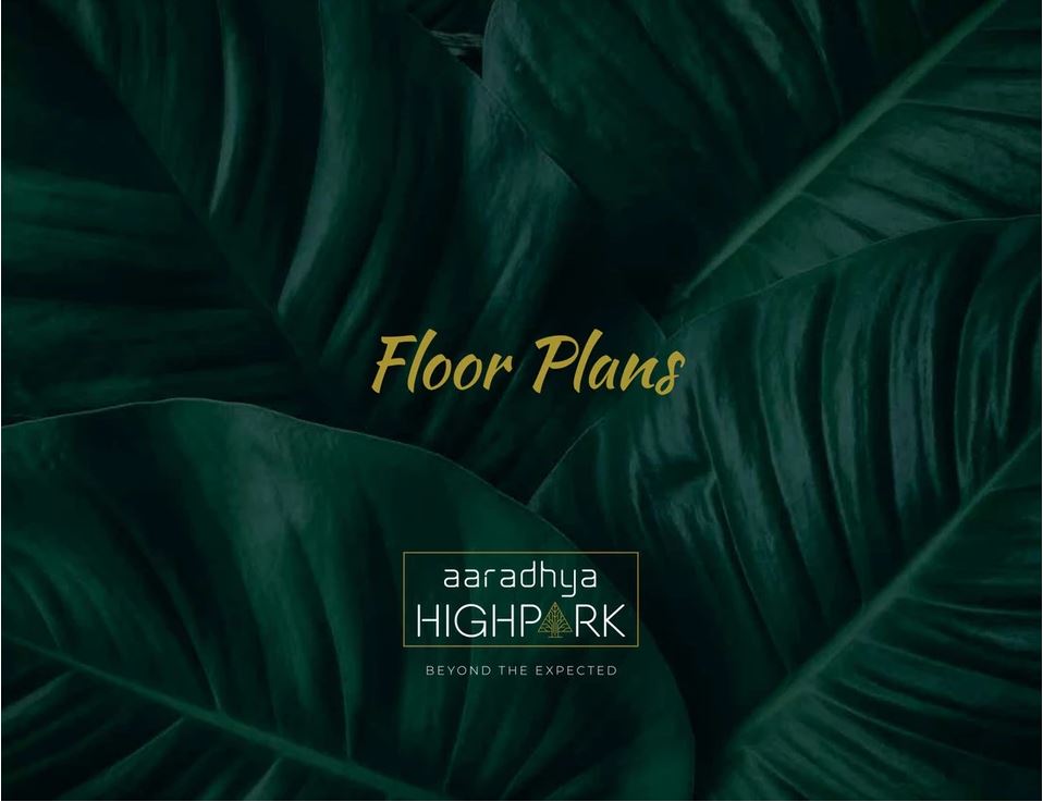 0 Aaradhya High Park Floor Plans
