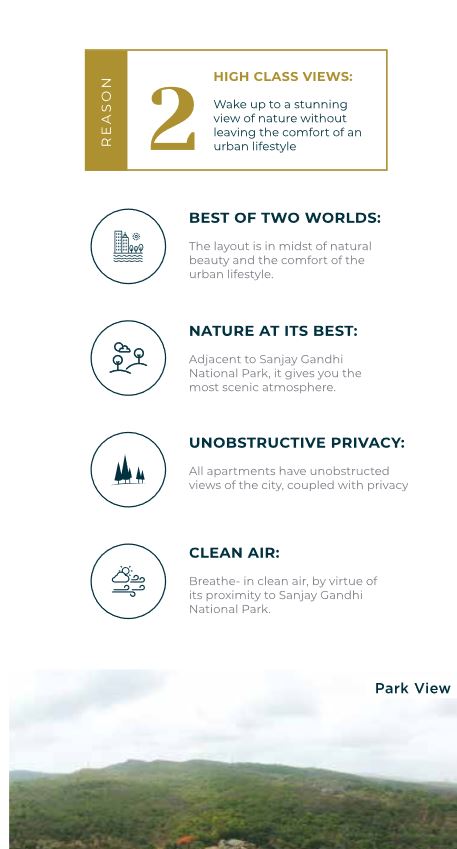 Aaradhya High Park Reason 2