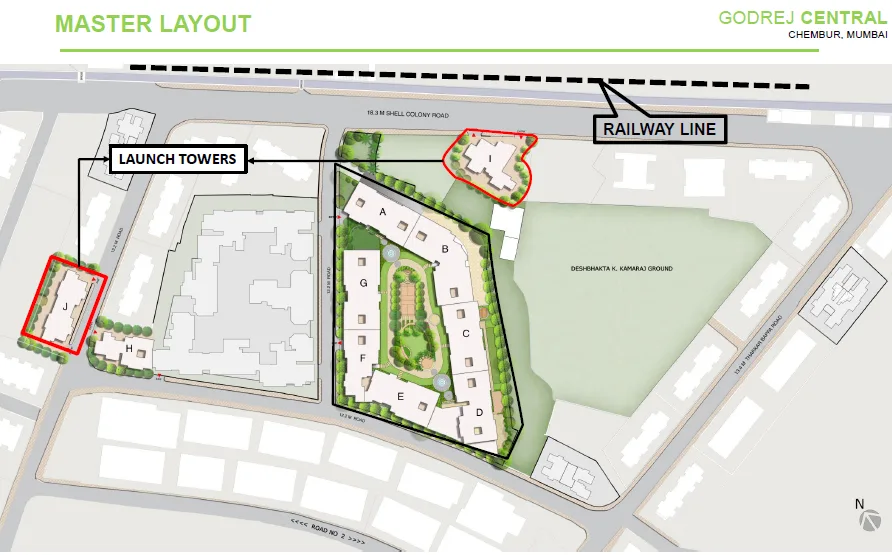 Godrej Central Master Layout