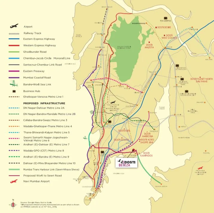 Dosti Belleza Connectivity to the Core