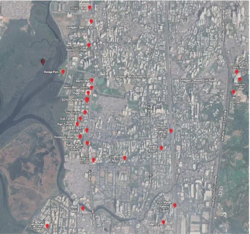 Goverdhangiri Location