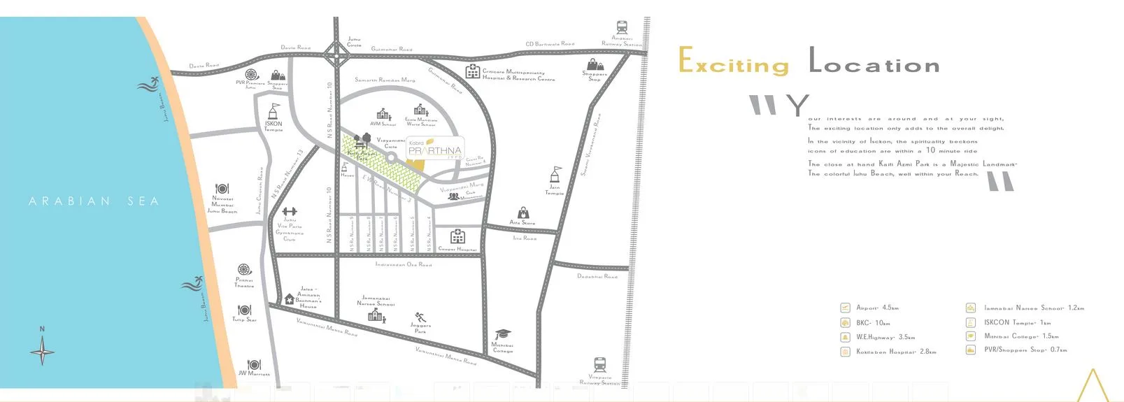 Prarthna Location Advantage