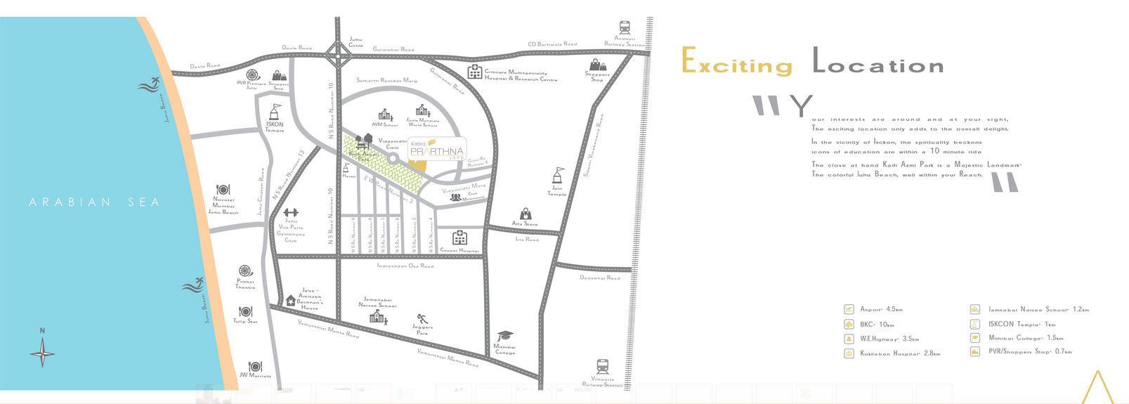 Prarthna Location Advantage