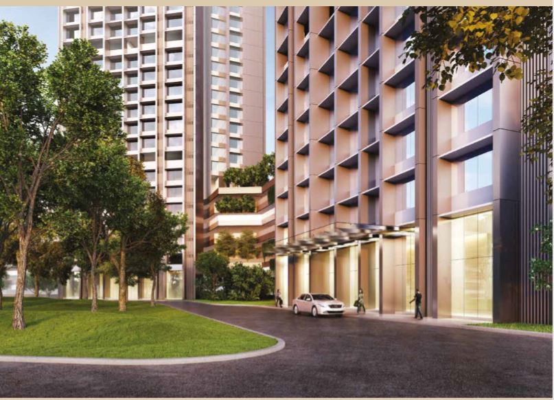 Oberoi Sky City Grand Entrance