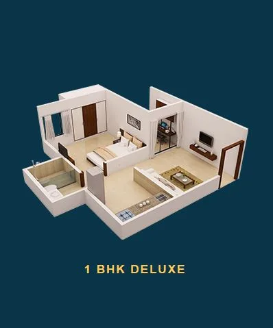 Platinum Casa Divine 1BHK Deluxe