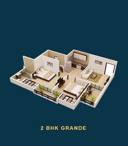 Platinum Casa Divine 2BHK Grande