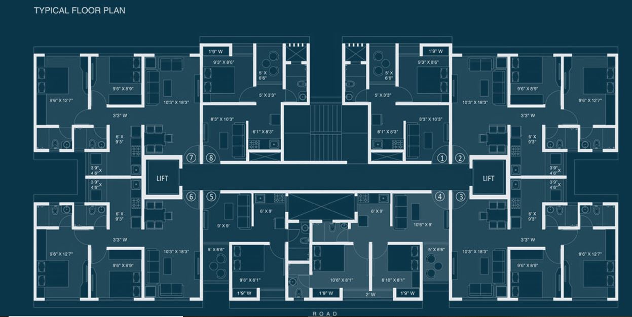 Platinum Casa Divine Typical Floor Plan