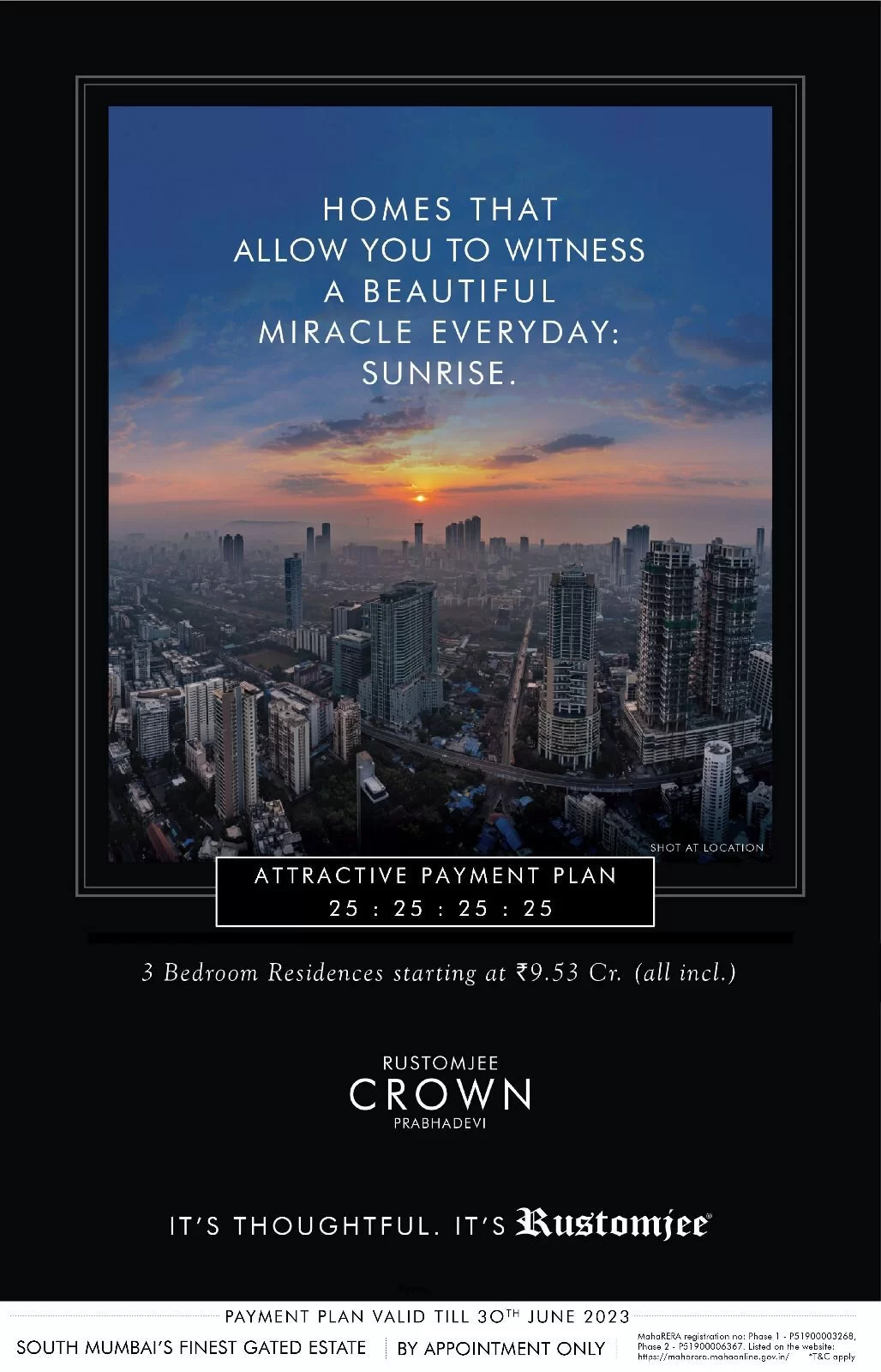 Rustomjee Crown Tower A by Rustomjee