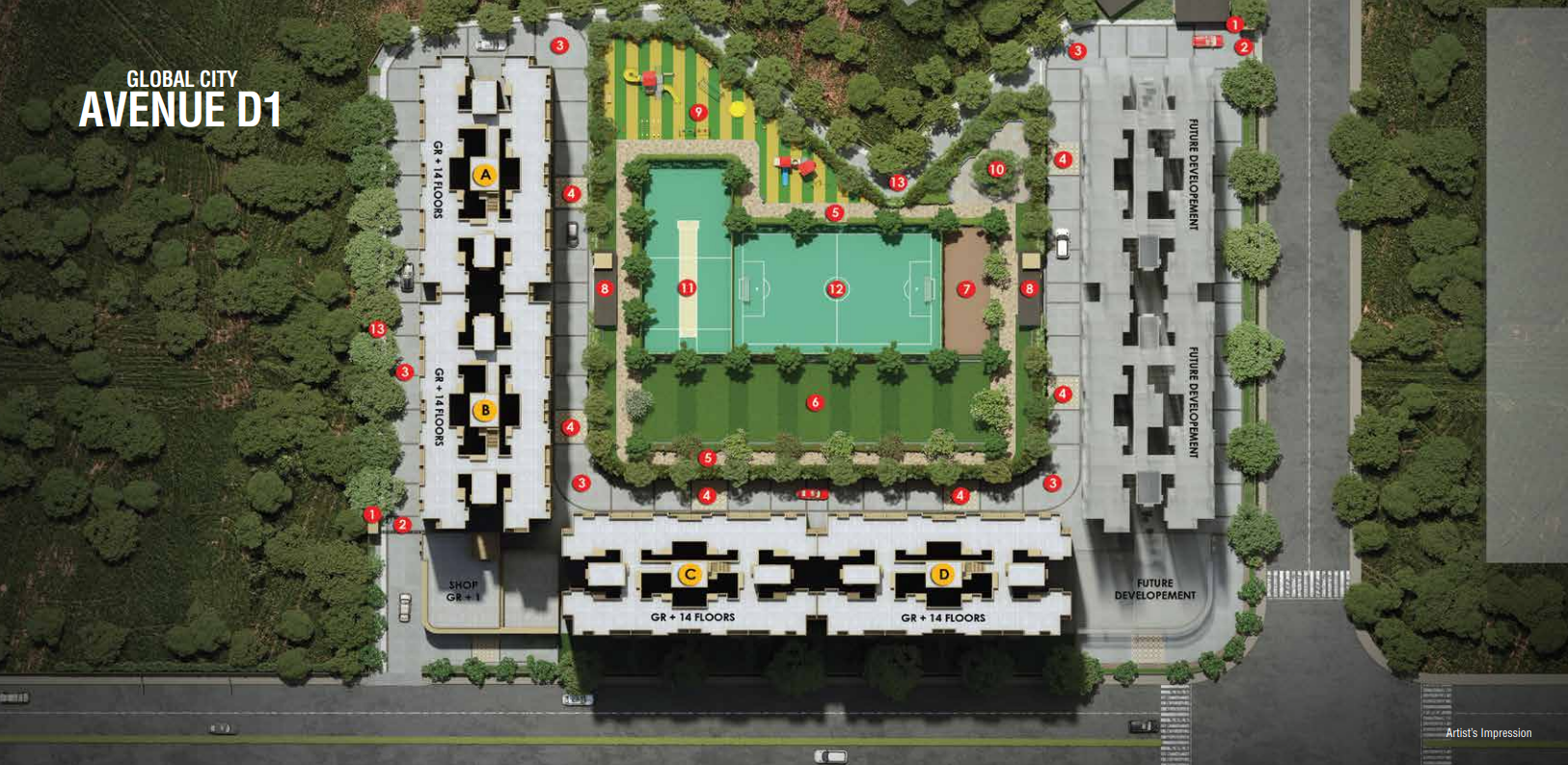 Rustomjee Global City Avenue D1