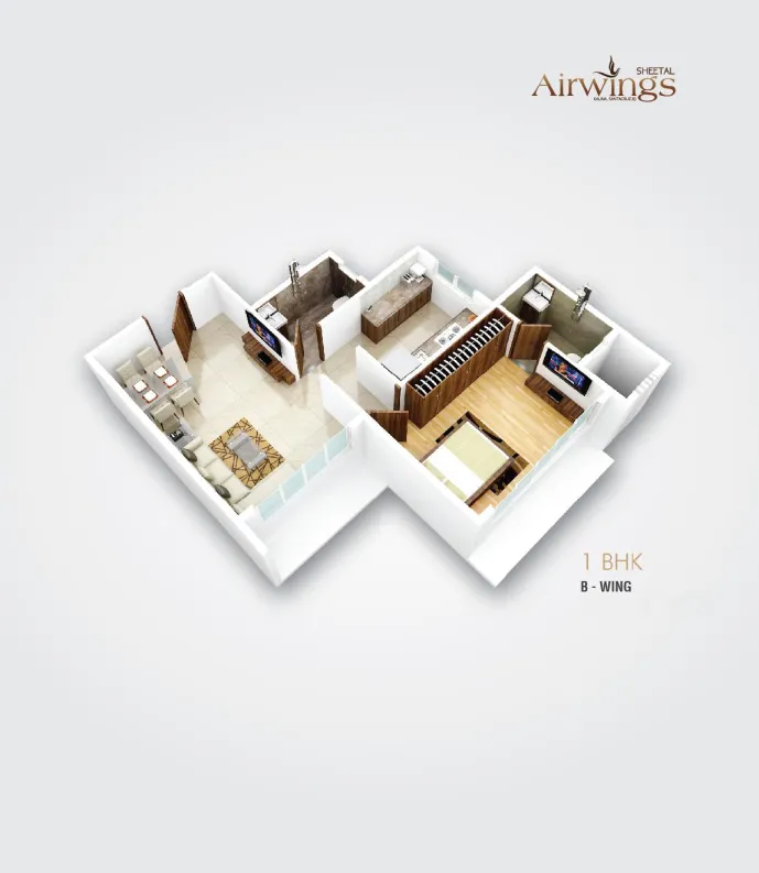 2 BHK Flats for Sale in Sheetal Airwings, Santacruz East