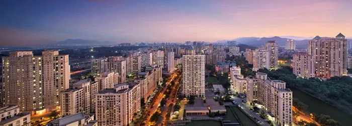 Hiranandani Estates Night View