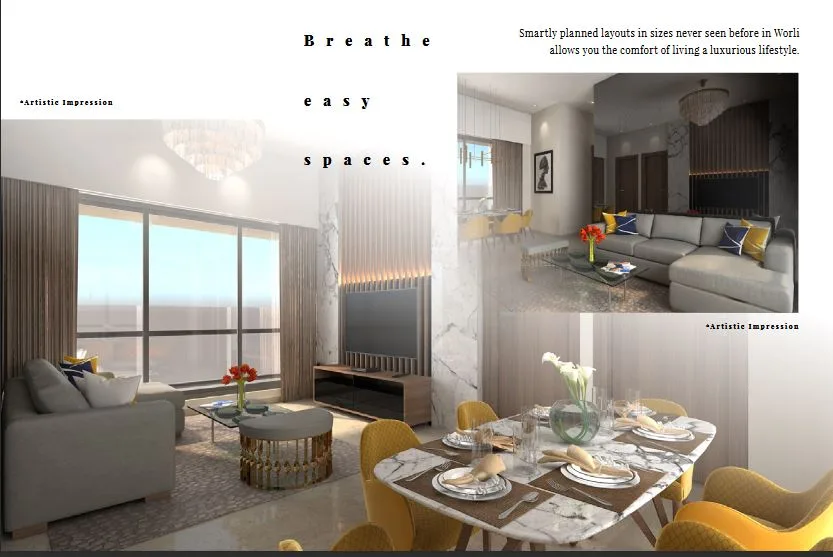 Cornerstone Living-Dining Space