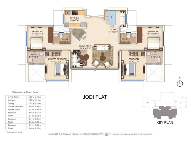 Cornerstone Jodi Flat Plan