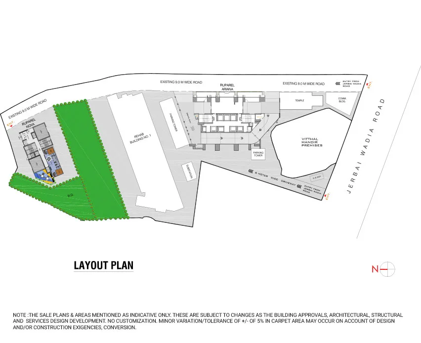 Ruparel Nova Layout Plan