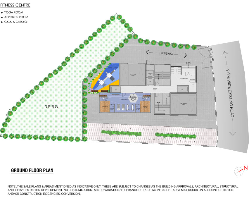 Ruparel Nova Ground Floor Plan