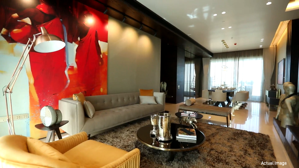 K Raheja Vivarea Living Room