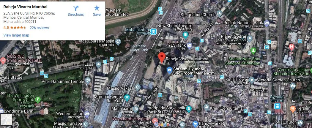 4 BHK Flats on Rent in Raheja Vivarea Tower E, Mahalaxmi