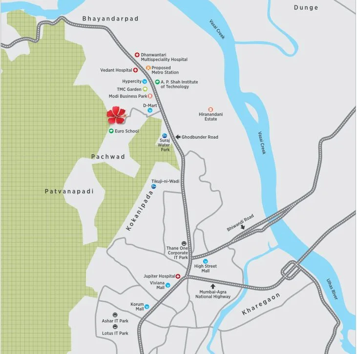 KIPL Morya Location Map