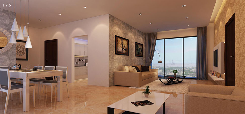 Zinnia Living-Dining Area