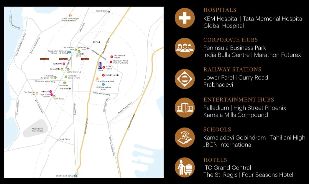 Lodha Primo Connectivity