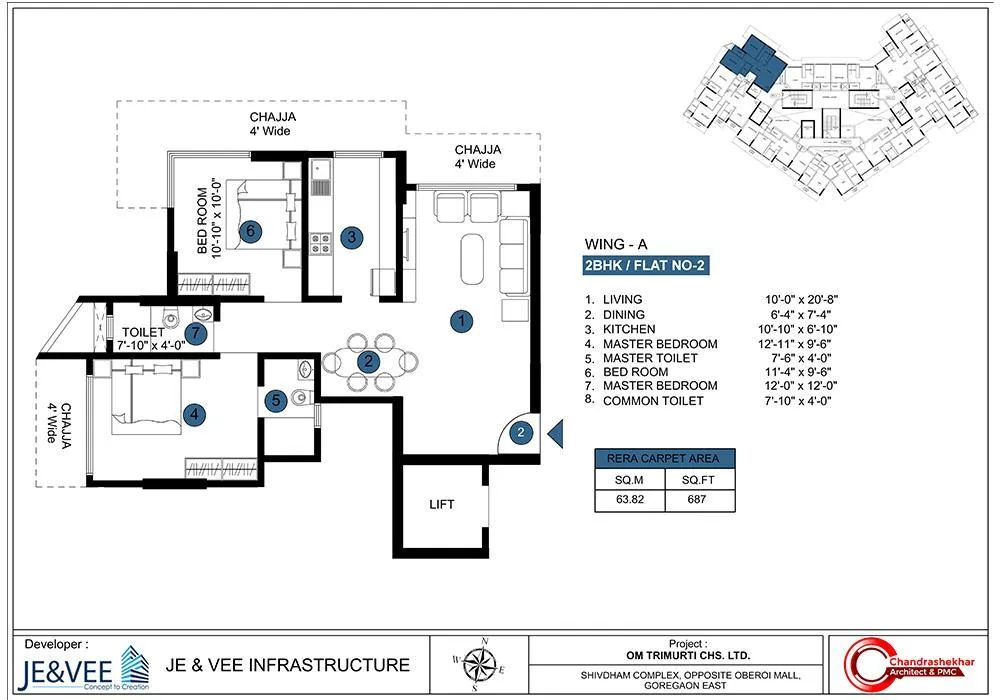 2BHK-1