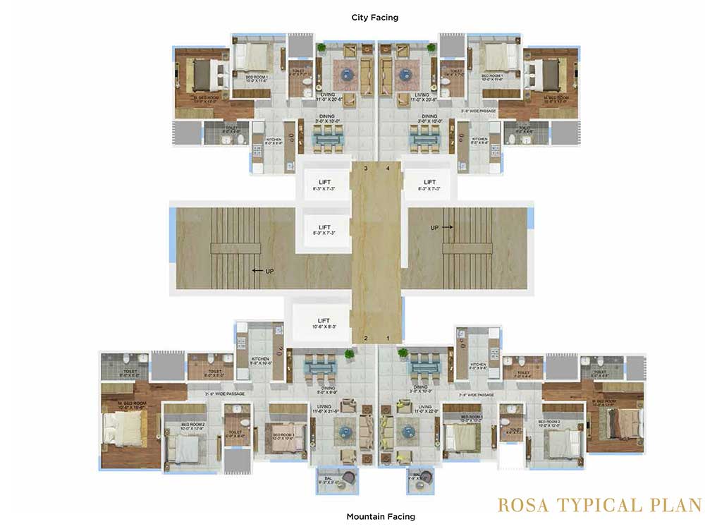 Sheth Montana Rosa Typical Planl