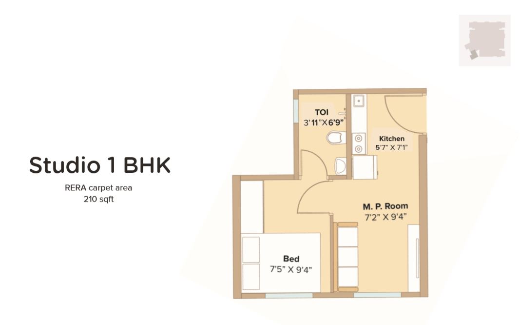 Neo Homes Studio Type 1
