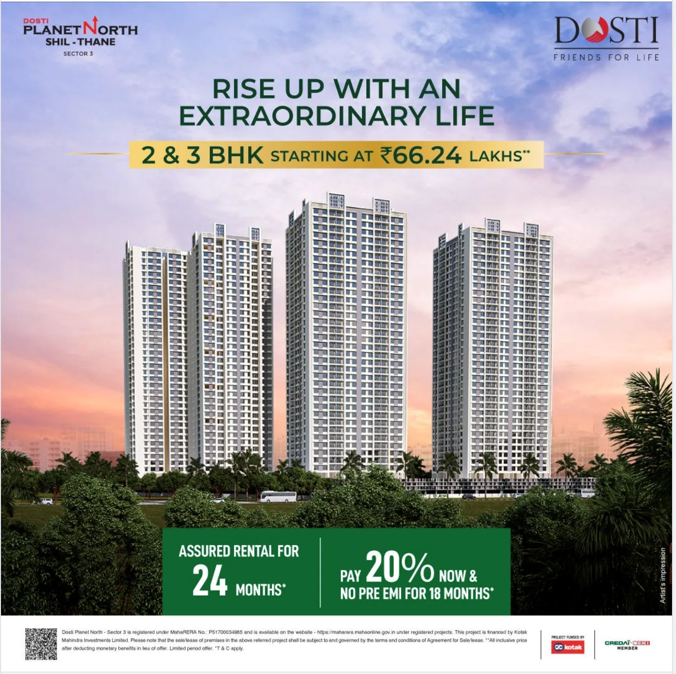 Dosti Planet North - Onyx